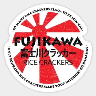 Fujikawa Rice Crackers (Black) [Rx-Tp] Sticker